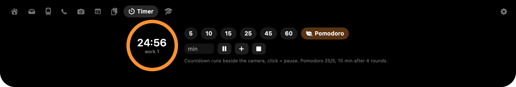 Timer and Pomodoro